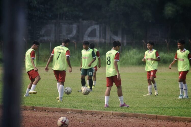Jelang Kejurda U-14, PSSI Kota Bogor Matangkan Tim Melalui Friendly Match