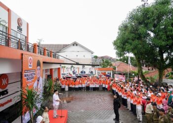 Kenalkan Calon Walikota, Ribuan Kader Sambangi 799 RW