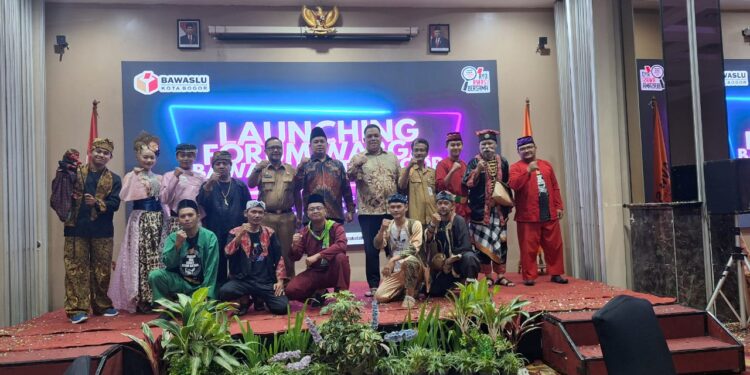 Cegah Pelanggaran Pilkada 2024, Bawaslu Kota Bogor Launching Forum Warga