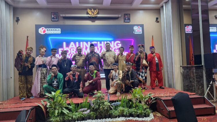 Cegah Pelanggaran Pilkada 2024, Bawaslu Kota Bogor Launching Forum Warga