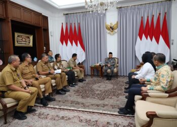 Wakil Ketua DPRD Kabupaten Bogor Temui Wapres Lapor Perkembangan Penataan Kawasan Wisata Puncak