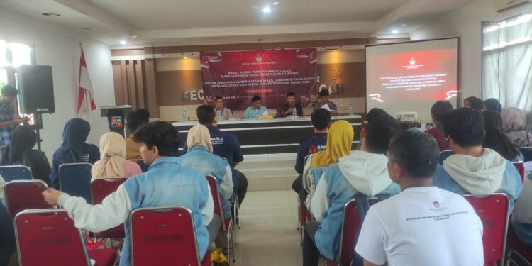 PPK Bogor Tengah Tetapkan 80.552 Pemilih Dalam DPHP Pilkada 2024, Jumlah Pemilih Naik 194 Orang