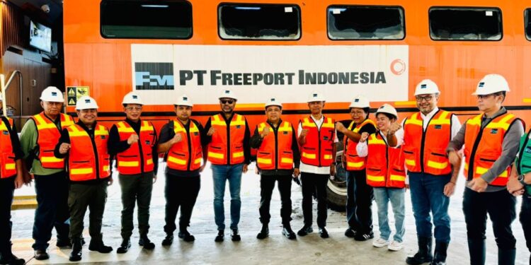 Wujudkan Program Ketahanan Pangan 1Juta Hektar Sawah, Haji Isam Bangun Jalan Gunakan Tailing Freeport