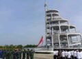 Region Head PTPN IV Regional 6 KSO Ikut Pengibaran Bendera Merah Putih Raksasa