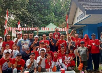 Keluarga Besar PWI Kota Bogor Meriahkan HUT ke-79 RI