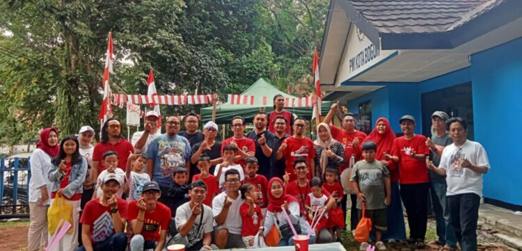 Keluarga Besar PWI Kota Bogor Meriahkan HUT ke-79 RI