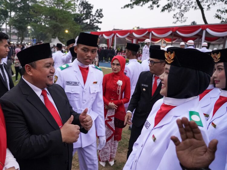 Generasi Muda Kota Bogor Cemerlang Atang Trisnanto Apresiasi Paskibra Kota Bogor
