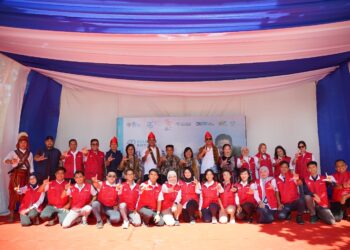 PT RPN Berpartisipasi pada Kegiatan Relawan Bakti BUMN Batch VI di Likupang, Sulawesi Utara