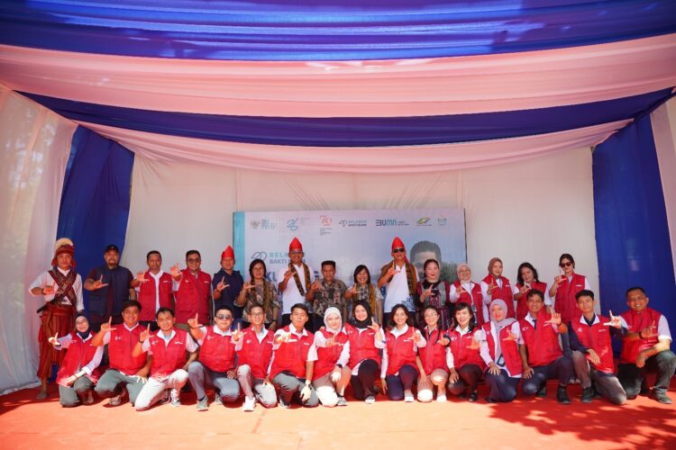 PT RPN Berpartisipasi pada Kegiatan Relawan Bakti BUMN Batch VI di Likupang, Sulawesi Utara