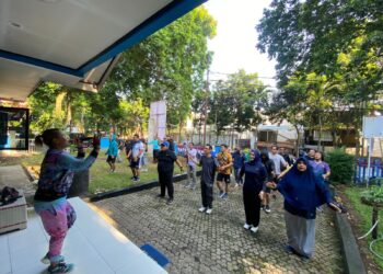 Tunjukan Komitmen Lewat Program “Jum’at Sehat”, Dirut Perumda Tirta Pakuan Apresiasi PWI Kota Bogor