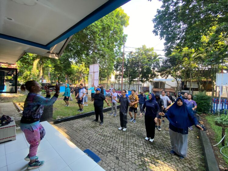 Tunjukan Komitmen Lewat Program “Jum’at Sehat”, Dirut Perumda Tirta Pakuan Apresiasi PWI Kota Bogor