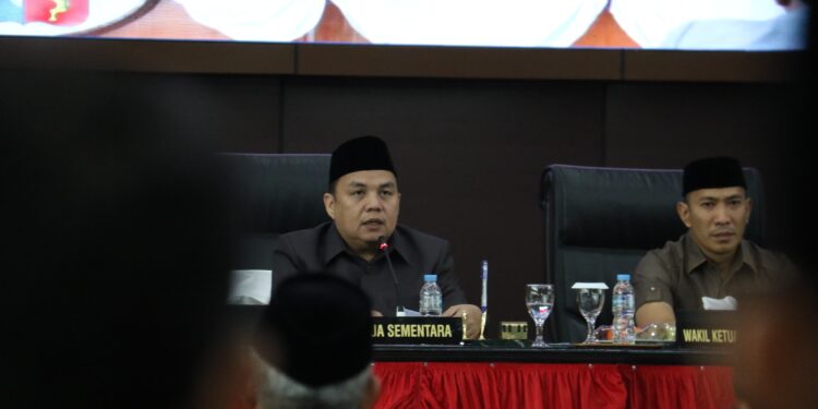Gelar Rapat Paripurna Internal DPRD Kota Bogor Sampaikan Calon Pimpinan Definitif 