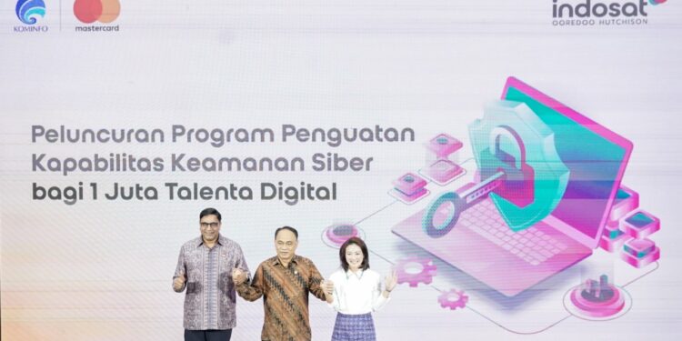 Kominfo Percayakan Indosat Ooredoo Hutchison dan Mastercard, Latih Satu Juta Talenta Keamanan Siber di Indonesia