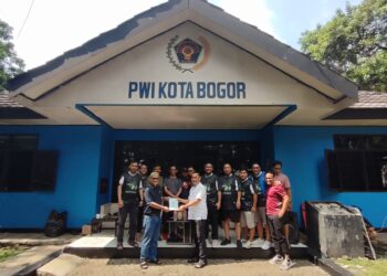 Disela Jumat Sehat, Satlantas Polresta Bogor Kota Bantu Renovasi Masjid An-Naba PWI Kota Bogor