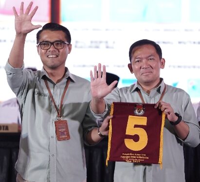 Dapat Nomor 5, Angka Kemenangan Dokter Rayendra dan Eka Maulana di Pilwalkot