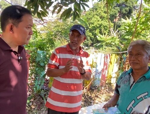 Blusukan ke Bantarjati, Dokter Rayendra Janji Prioritaskan Penyelesaian Pengairan di Bogor Utara