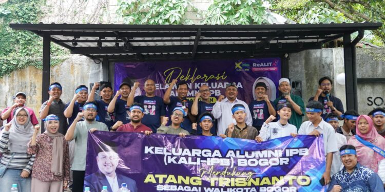 Keluarga Alumni IPB Deklarasikan Dukung Atang-Annida di Pilkada Kota Bogor