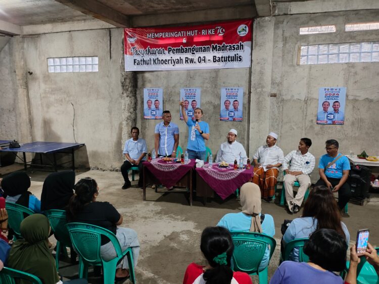 Sapa Warga di Batutulis dan Lawanggintung, Dedie-JM di Doakan Warga Menang Pilkada