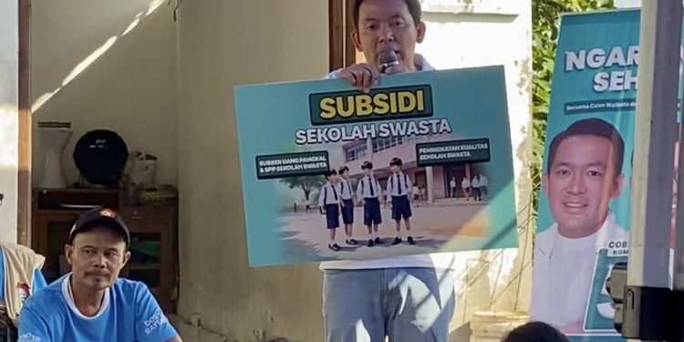 Dokter Rayendra Bertekad Hadirkan Subsidi Sekolah Swasta, Warga: Itu yang Anak Saya Butuh