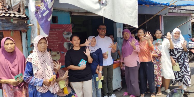 Door to door Sapa Warga Babakan Pasar, Eka Maulana Siapkan Program Bantu UMKM