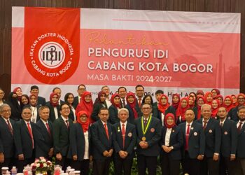 IDI Kota Bogor Dukung dan Doakan Dokter Rayendra di Pilwalkot 2024