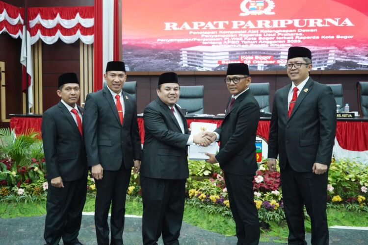 Terima Draft RAPBD 2025, DPRD Kota Bogor Jadwalkan Pembahasan