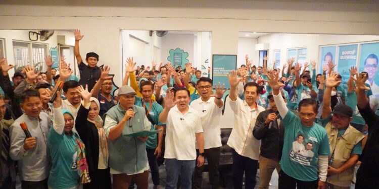 Deklarasi Anak Abah Kota Bogor Dukung Calon Wali Kota Bogor Dokter Rayendra dan Eka Maulana