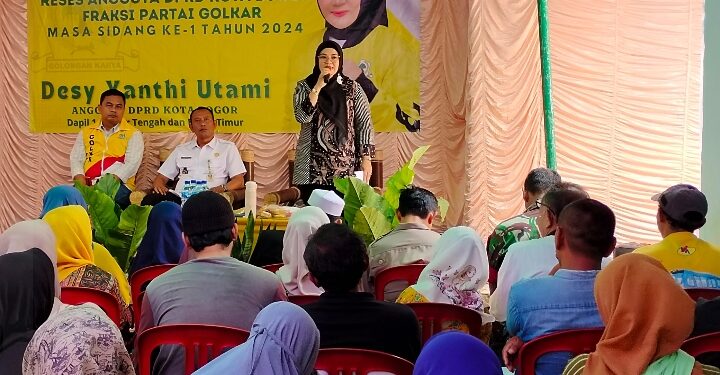 Reses, Desy Yanthi Utami Kembali Temui Warga Setelah Jadi Anggota Dewan