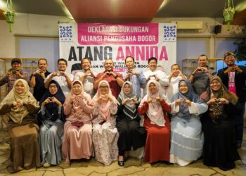 Aliansi Pengusaha Bogor Siap Menangkan Atang-Annida di Pilkada 2024