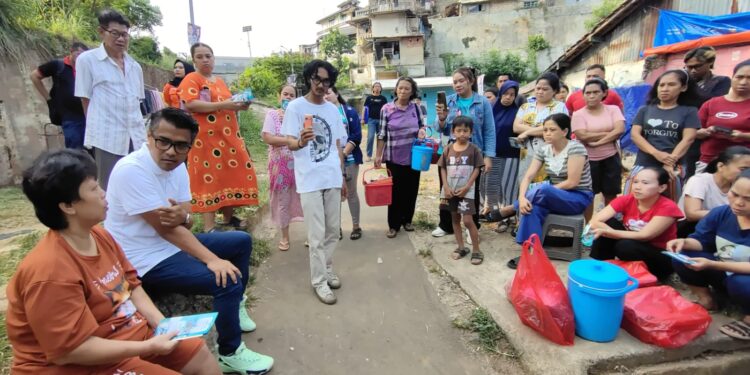 Kampung Padat Penduduk Kesulitan Hidran, Ini Program Eka Maulana