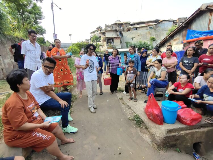 Kampung Padat Penduduk Kesulitan Hidran, Ini Program Eka Maulana
