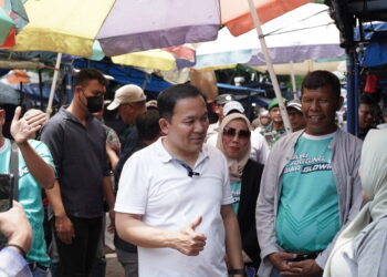 Begini Solusi Dokter Rayendra Memanusiakan Pedagang saat Nguriling di Pasar Anyar Bogor