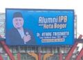 Billboard Atang Trisnanto Disabotase Orang Tak Dikena
