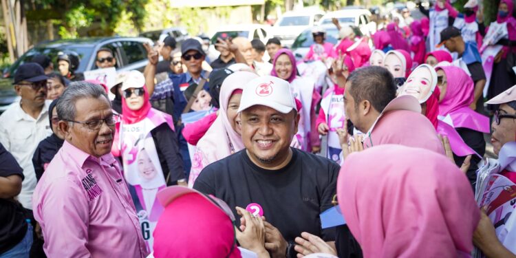 Flashmob Cara Unik Atang-Annida Sapa Masyarakat di Hari Terakhir Kampanye