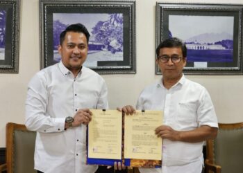 Agustian Syach dan Sapta Bela Resmi Jabat Dewas Perumda PPJ