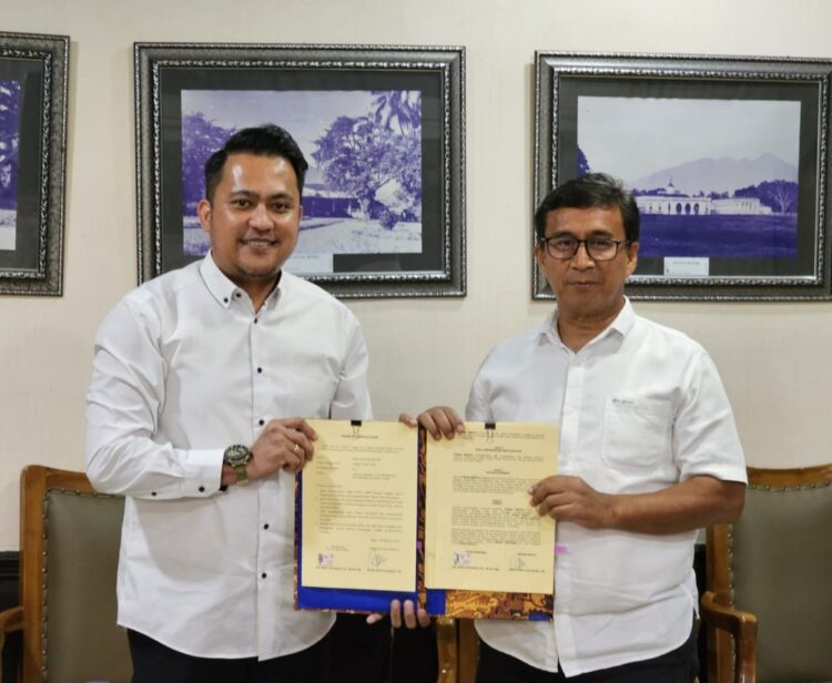 Agustian Syach dan Sapta Bela Resmi Jabat Dewas Perumda PPJ