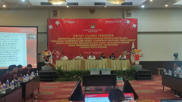 Tok! KPU Kota Bogor Tetapkan Dedie-Jenal Menang Pilkada 2024