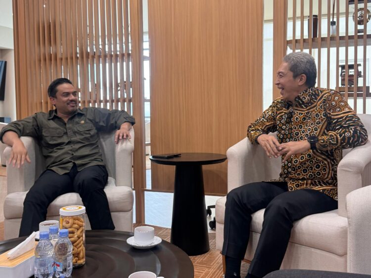 Dedie A Rachim Diskusi Bareng Menteri UMKM Maman Abdurrahman, Bahas Pemberdayaan UMKM dengan Skema KUR di Kota Bogor