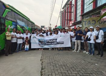 Bank BRI BO Karawang Fasilitasi 100 Nasabah Ikut Mudik Bareng