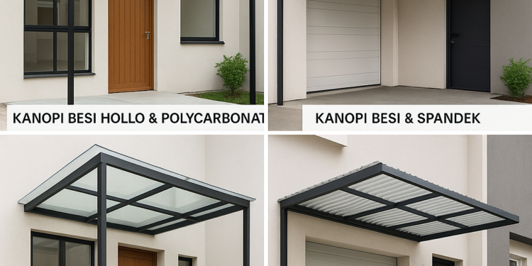 4 Pilihan Kanopi Minimalis untuk Rumah Baru Bagi Pasangan Muda! Lengkap dengan Tipsnya