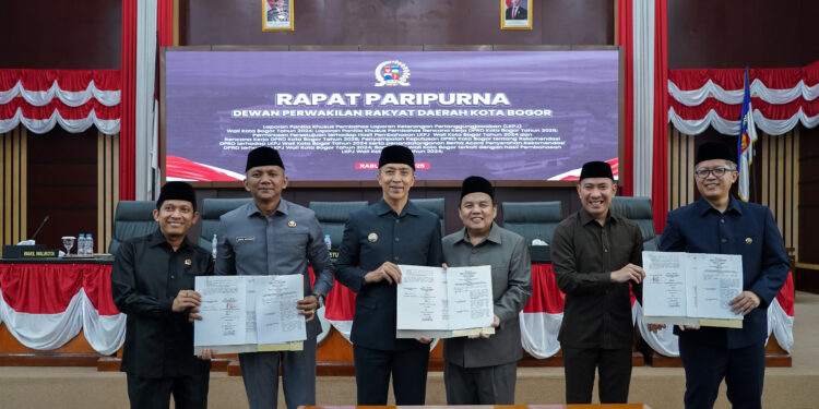 Evaluasi Pelaksanaan Pemerintah Kota Bogor, DPRD Kota Bogor Keluarkan Rekomendasi LKPJ 2024