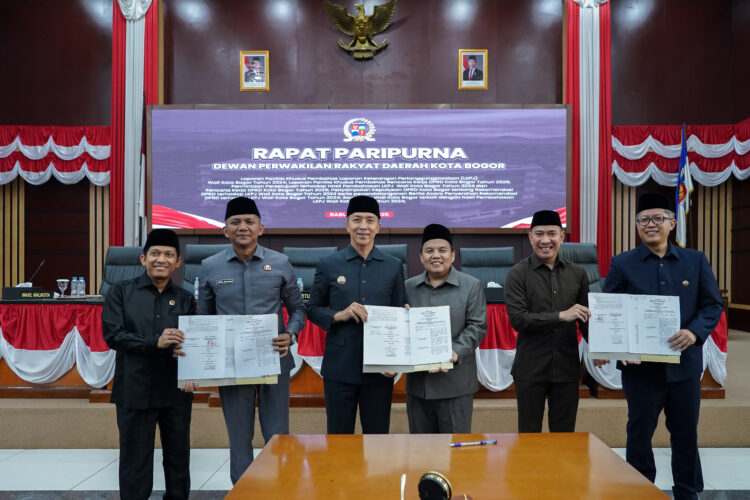 Evaluasi Pelaksanaan Pemerintah Kota Bogor, DPRD Kota Bogor Keluarkan Rekomendasi LKPJ 2024