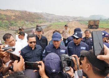 Sidak TPA Jatiwaringin Tanggerang, Hanif Faisol Tegaskan Akan Tindak Sesuai Proses Hukum