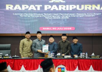 RPJMD Kota Bogor 2025–2029 Resmi Disahkan