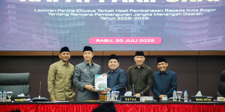 RPJMD Kota Bogor 2025–2029 Resmi Disahkan