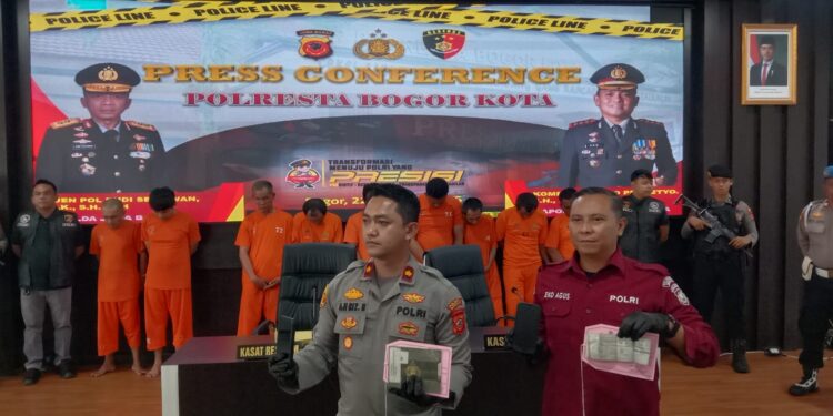 Polresta Bogor Kota Bekuk Dua Komplotan Copet di Kota Bogor: 7 Pelaku Ditangkap, Beraksi di Pedestrian SSA dan Alun-alun
