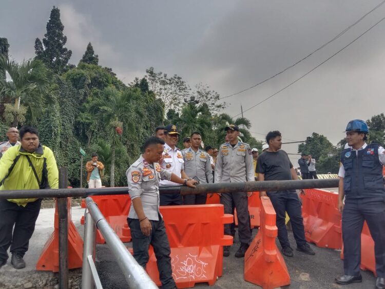 Dishub Pasang 7 JPU di Jalan Sementara Batutulis Bogor, Pengendara Motor Besar Diminta Berhati-hati