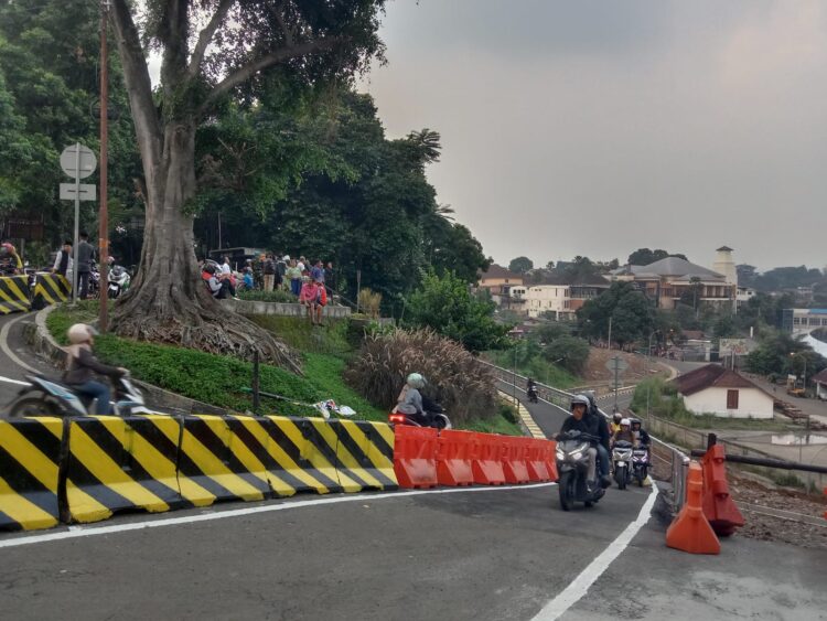 Resmi Dibuka! Jalan Sementara Batutulis Bogor Bisa Dilalui Dua Jalur