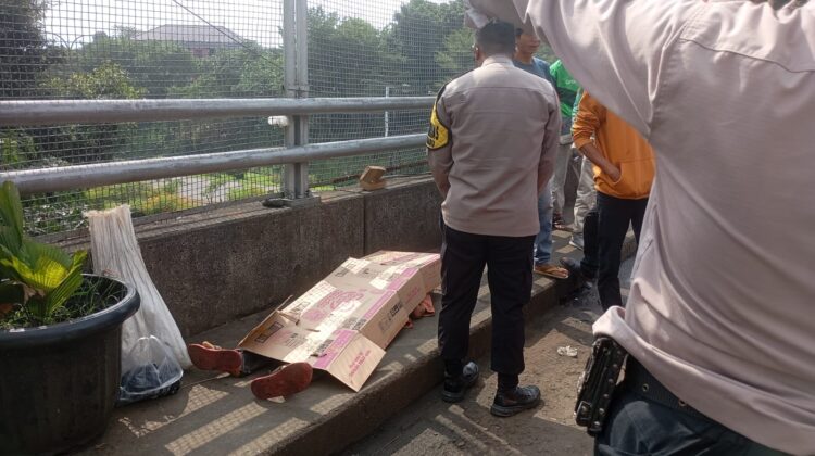 Geger! Lansia Ditemukan Tewas Tergeletak di Jembatan Pakuan Bogor