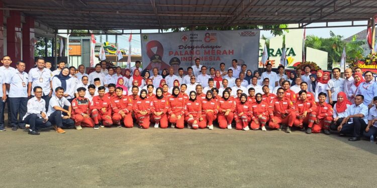 PMI Kabupaten Bogor Berbagi Kebaikan di Momen Peringatan HUT PMI ke-80